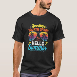 Dag 4e klas Hallo Zomer Laatste dag van de school T-shirt