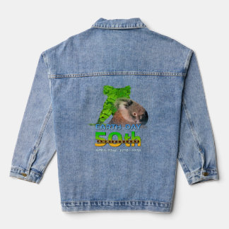 Dag 50e Jubileum Koala Beer Silhouet Denim Jacket