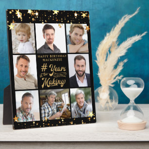 Dag 8 Foto's collage jaren in de baksterren Fotoplaat