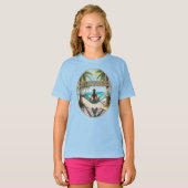 Dag aan het strand t-shirt (Voorkant volledig)