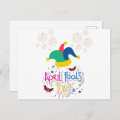 dag april briefkaart (Voorkant / Achterkant)