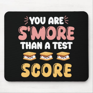 Dag ben je meer dan een test score leraar student muismat