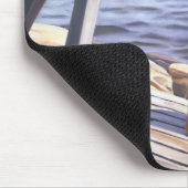 Dag bij het meer van 1996 muismat (Hoek)