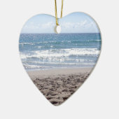 Dag bij strand keramisch ornament (Links)