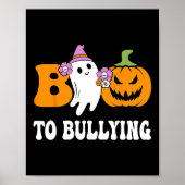 Dag Boo naar Pesten Bewustzijn Ghost Pumpkin Sinaa Poster (Voorkant)