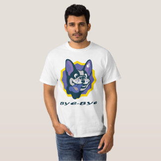 Dag Bull dog happy T-shirt