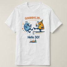 Dag Dag 29 – Hallo 30 Unisex T‑Shirt