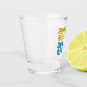 "Dag, dag, dag" Shot Glas (Links)