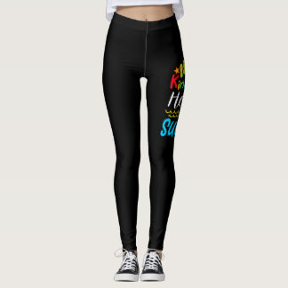 Dag dag Kindergarten Hallo Summer Leggings