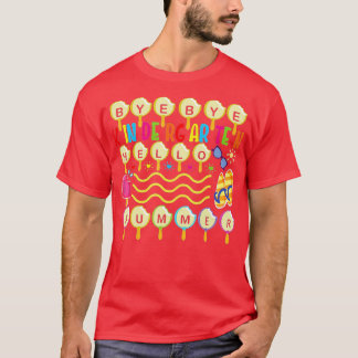 Dag Dag Kindergarten Hallo zomerleraar T-shirt