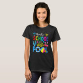 Dag Dag School Hallo Pool Student Teacher Summer T-shirt (Voorkant volledig)