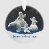 Dag Dag Snow Babies Ornament (voorkant)