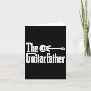 Dag De Gitaar-vader Muzikant Gitarist Vader Cadeau Kaart