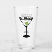 Dag Dinking - Pickleball Glas (Achterkant)