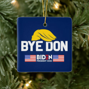 Dag Don BIDEN 2020 President HARRIS Keramisch Ornament