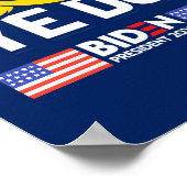 Dag Don BIDEN 2020 President HARRIS Poster (Hoek)