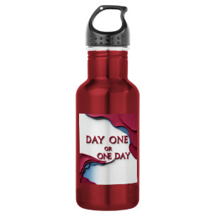 Dag één of één dag waterfles