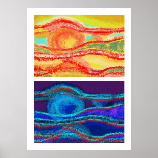 Dag en nacht 2.1 poster (Voorkant)