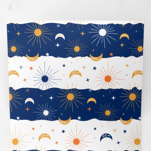 Dag en nacht drieluik aankondiging (Binnenzijde eerst)