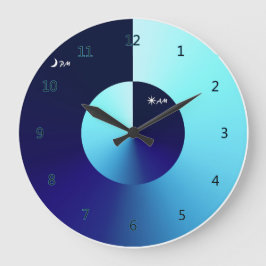 Dag en nacht grote klok