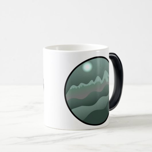 Dag en nacht magische mok (Voorkant rechts)