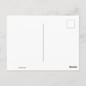 Dag en nacht zijn briefkaart (Achterkant)