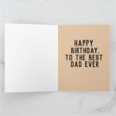 DAG EN SON BIRTHDAY SUNSET TRACKS KAART (Binnen)