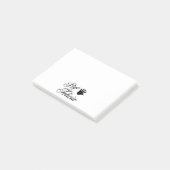 Dag Felicia Fancy Waving Hand Post-it® Notes (Schuin)