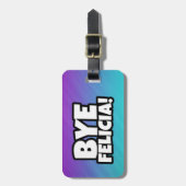 Dag Felicia grappig bagagelabel (Voorkant verticaal)