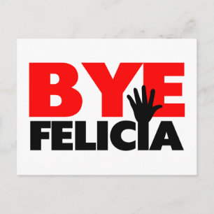 Dag Felicia Hand Wave Briefkaart