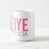 Dag Felicia! Meme Funny Quote Mok (Voorkant links)