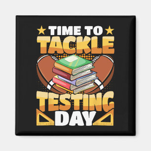 Dag Football Tijd om het Testing Day Teacher aan t Magneet