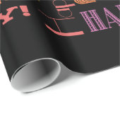 Dag gevierd! De NAAM en de LEEFTIJD van de Douane  Cadeaupapier (Rol Hoek)