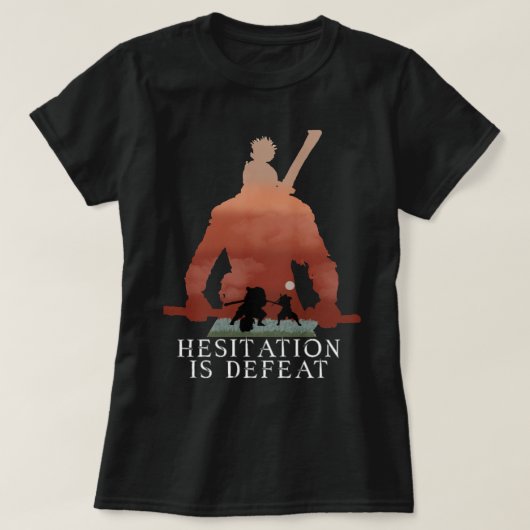 Dag Gifts Sekiro Hesitation is Defect V3B Graphic T-shirt (Design voorkant)