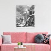 Dag, Goedemorgen, 1738 Canvas Afdruk (Insitu (Woonkamer))