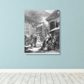 Dag, Goedemorgen, 1738 Canvas Afdruk (Insitu (Houten vloer))