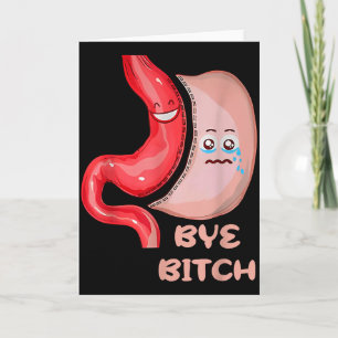Dag Grappige Gastric Sleeve Chirurgie Maag Kaart