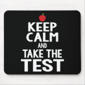 Dag houd rust & versterker; Neem het test examen g Muismat (Voorkant)