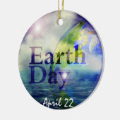 Dag Kerstdag Keramisch Ornament (Links)