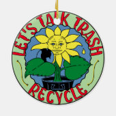 Dag Kerstdag Keramisch Ornament (Achterkant)