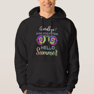 Dag Kindergarten Hallo Zomer Laatste Dag van Scho Hoodie