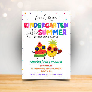 Dag kleuterschool Hallo zomer Kaart