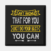 Dag Leraar Shirt Gestandaardiseerd Examen Star FSA Magneet (Voorkant)