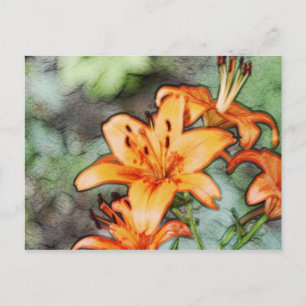 Dag Lily's Briefkaart