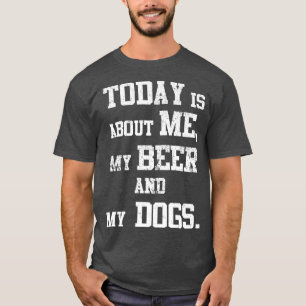 Dag met honden en bier-844 t-shirt