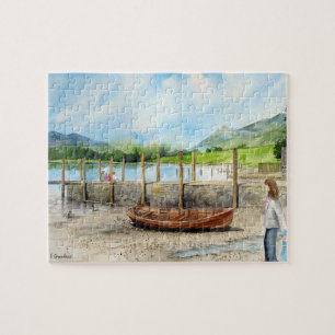 Dag naar het district Cumbria van Derwentwater Legpuzzel