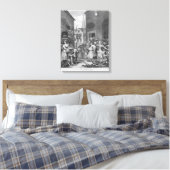 Dag, Noon, 1738 Canvas Afdruk (Insitu (Slaapkamer))