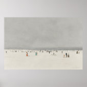 Dag op het strand.  poster (Voorkant)