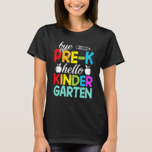 Dag Prek Hallo Kindergarten Hier kom ik. T-shirt