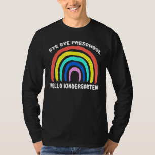 Dag preschool Hallo Kindergarten Leerstudie T-shirt